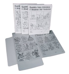 CARPETA SOLAPAS MARIOLA Fº COLOREAR E.20