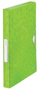 CARP.PROY.LEITZ WOW PP A4 GOM.3 cm VERDE