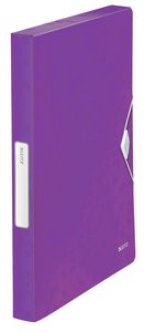 CARP.PROY.LEITZ WOW PP A4 GOM.3 cm VIOLE