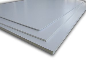 CARTON PLUMA YOSAN BLANCO 10mm 50 x 70