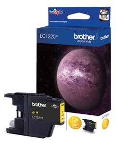 CART.IJ. BROTHER LC-1220YBP AMARILLO
