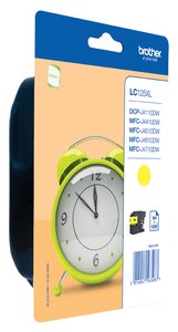 CART.IJ. BROTHER LC-125XLY AMARILLO