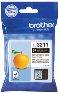 CART.IJ. BROTHER LC-3211BK NEGRO