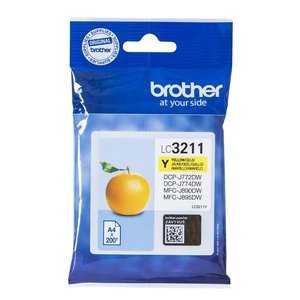 CART.IJ. BROTHER LC-3211Y AMARILLO