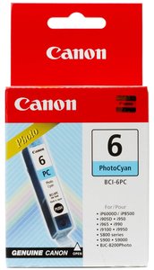 CART.IJ.CANON BCI-6PC CIAN FOTO