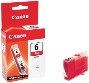 CART.IJ.CANON BCI-6R ROJO