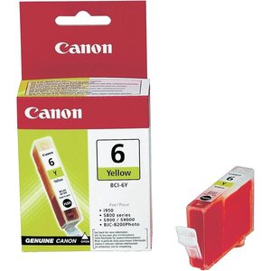 CART.IJ.CANON BCI-6Y AMARILLO