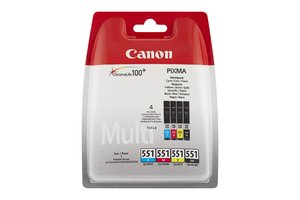 CART.IJ.CANON CLI-551 PACK 4