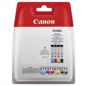 CART.IJ.CANON CLI-571 PACK DE 4