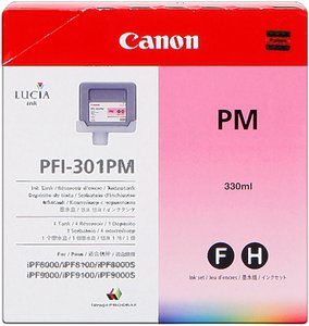 CART.IJ.CANON PFI-301PM MAGENTA PIGMENTA