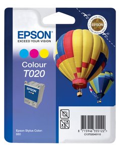CART.IJ.EPSON T020401 880 COLOR