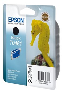 CART.IJ.EPSON T048140 R200/300 NEGRO