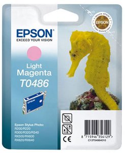 CART.IJ.EPSON T048640 R200/300 MAGENT CL