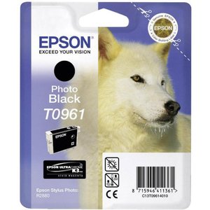 CART.IJ.EPSON T096140 R2880 NEGRO PHOTO
