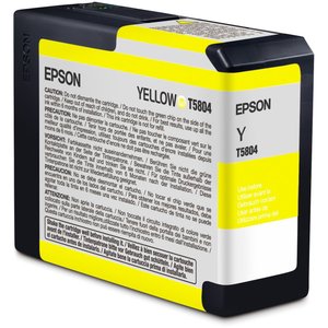 CART.IJ.EPSON T580400 AMARILLO