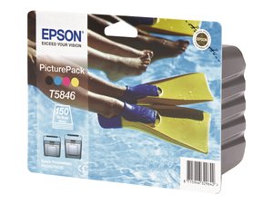 CART.IJ.EPSON T584640 PM240PACK:TIN+PAP