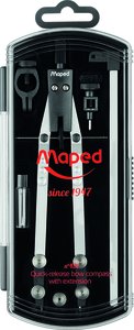 COMPAS MAPED TECNICA METAL CON ALARG.