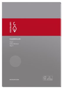 CUADERNILLO ESCOLOFI Fº 90gr. CUAD.5x5