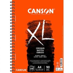 CUAD. DIBUJO CANSON XL CROQUIS C/ESP. A4
