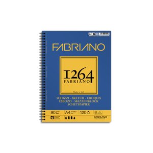 CUAD. DIBUJO FABRIANO 1264 ESBOZO A4 90g