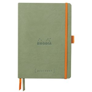 CUADERNO RHODIA CELADON A5 120h DOTS