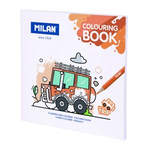 CUAD. COLOREAR MILAN LETS GO TRIP