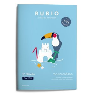 CUADERNO RUBIO GAL.VACACIONS 1º PRIM.