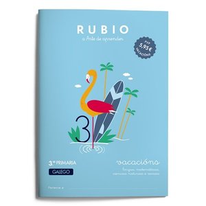 CUADERNO RUBIO GAL.VACACIONS 3º PRIM.
