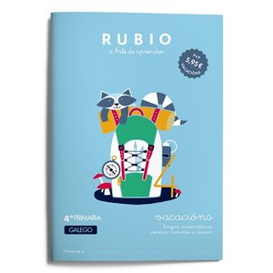 CUADERNO RUBIO GAL.VACACIONS 4º PRIM.
