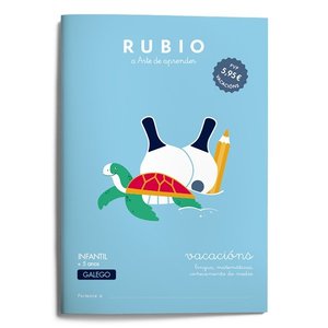 CUADERNO RUBIO GAL.VACACIONS INF.+5 AÑOS