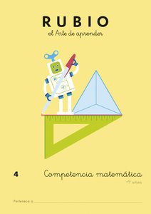 CUADERNO RUBIO A4 COMP.MATEMATICAS 4