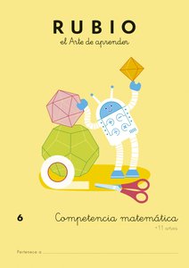 CUADERNO RUBIO A4 COMP.MATEMATICAS 6