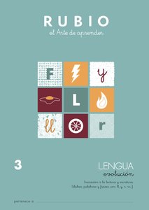 CUADERNO RUBIO A4 LENGUA EVOLUCION 3