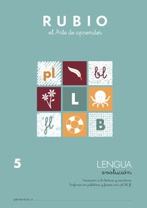 CUADERNO RUBIO A4 LENGUA EVOLUCION 5