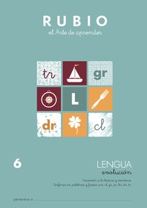 CUADERNO RUBIO A4 LENGUA EVOLUCION 6