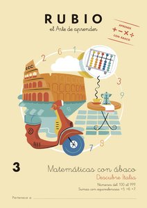 CUADERNO RUBIO A4 MATEMATICAS ABACO 3