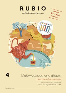 CUADERNO RUBIO A4 MATEMATICAS ABACO 4
