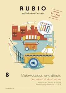 CUADERNO RUBIO A4 MATEMATICAS ABACO 8