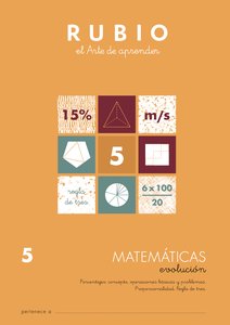 CUADERNO RUBIO A4 MATEMATIC. EVOLUCION 5
