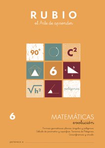 CUADERNO RUBIO A4 MATEMATIC. EVOLUCION 6