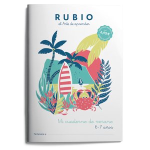 CUADERNO RUBIO A4 VERANO 6-7