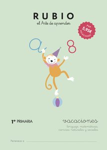 CUADERNO RUBIO A4 VACACIONES 1º PRIMARIA