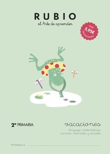 CUADERNO RUBIO A4 VACACIONES 2º PRIMARIA