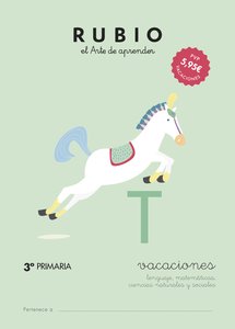 CUADERNO RUBIO A4 VACACIONES 3º PRIMARIA