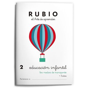 CUADERNO RUBIO A5 EDU. INF. 2 MEDIOS TRA