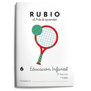 CUADERNO RUBIO A5 EDU. INF. 6 EL DEPORTE