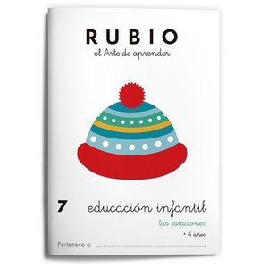 CUADERNO RUBIO A5 EDU. INF. 7 LAS ESTACI
