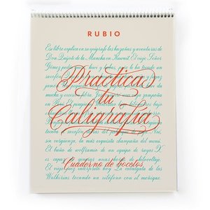 CUADERNO RUBIO BOCETOS CALIGRAFIA