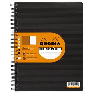 CUADERNO CLAIREFONT. RHODIA A4+ 160h 5x5