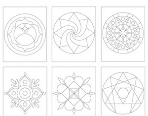 CUADRO NIEFENVER MOD.MANDALAS P/6